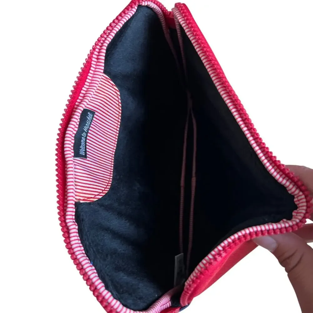 Herschel Red and Navy Blue Tablet or iPad Soft Padded Case